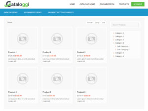 Create an online catalog with the WordPress e-commerce plugin Cataloggi.