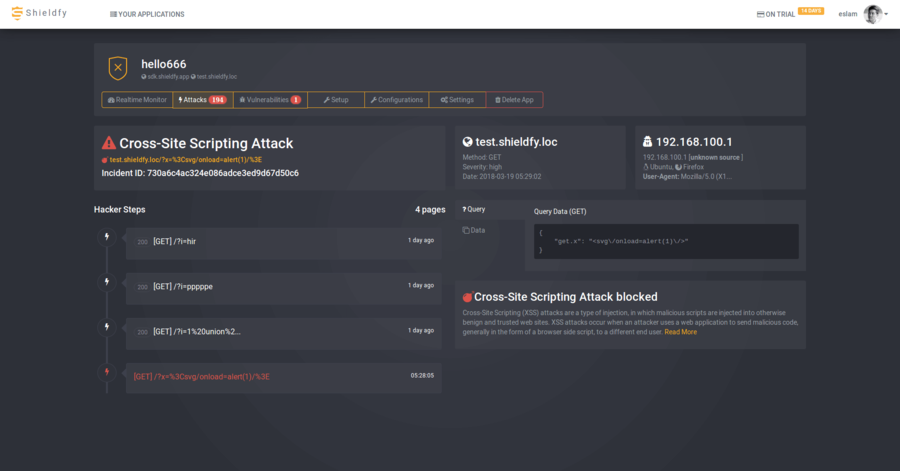 Shieldfy is among the best WordPress security plugins because it very effectively blocks attacks.