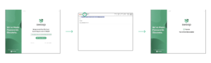 Users can also verify their identity by using a Magic Message.