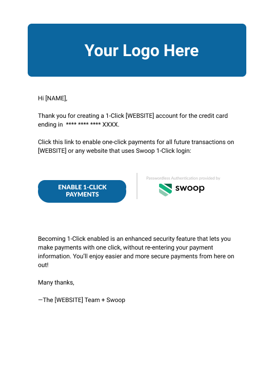 Credit Card Email
